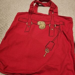 Michael Kors Tote Hamilton Trompe Loeil Canvas Large